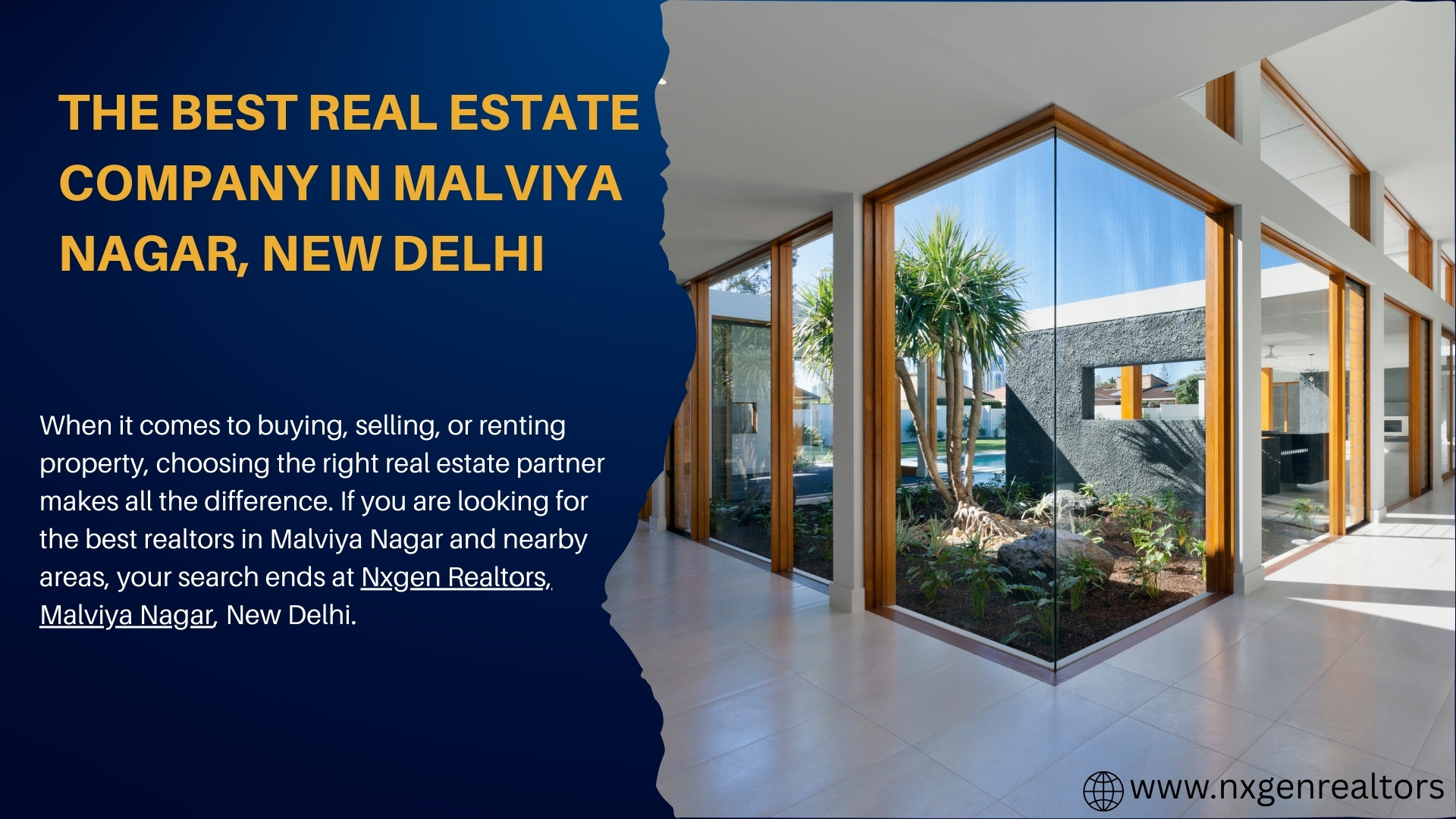The Best Real Estate Company in Malviya Nagar